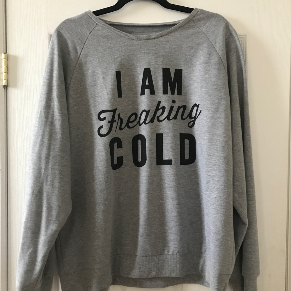 Light weight graphic sweatshirt